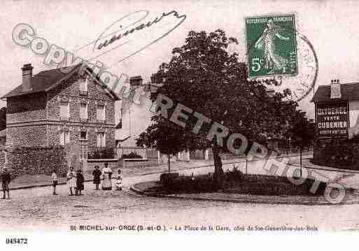 Ville de SAINTMICHELSURORGE, carte postale ancienne