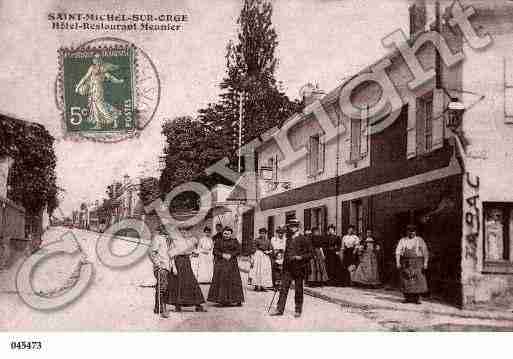 Ville de SAINTMICHELSURORGE, carte postale ancienne