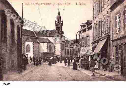 Ville de SAINTPIERREQUILBIGNON, carte postale ancienne