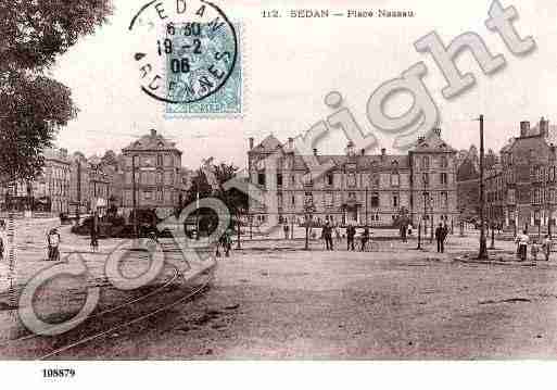 Ville de SEDAN, carte postale ancienne