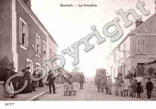 Ville de SEPTEUIL, carte postale ancienne