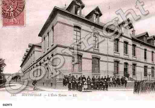 Ville de SOTTEVILLELESROUEN, carte postale ancienne