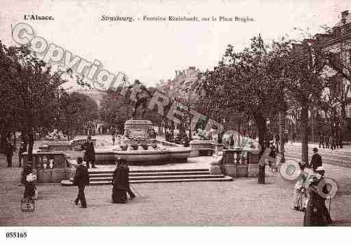 Ville de STRASBOURG, carte postale ancienne