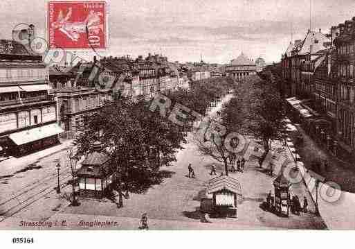 Ville de STRASBOURG, carte postale ancienne