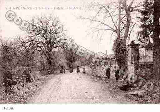 Ville de VAOUR, carte postale ancienne