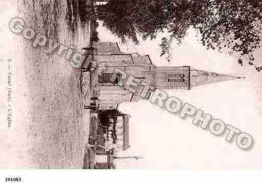 Ville de VAOUR, carte postale ancienne