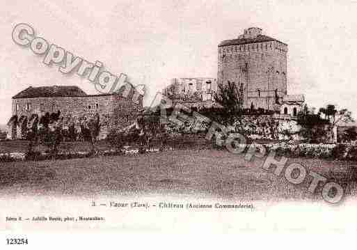 Ville de VAOUR, carte postale ancienne