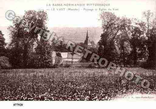 Ville de VAST(LE), carte postale ancienne