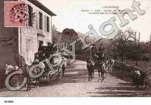 Ville de VELZIC, carte postale ancienne