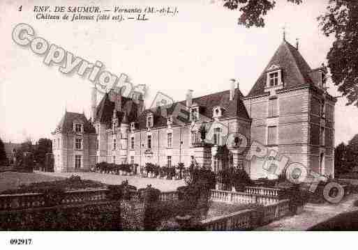 Ville de VERNANTES, carte postale ancienne