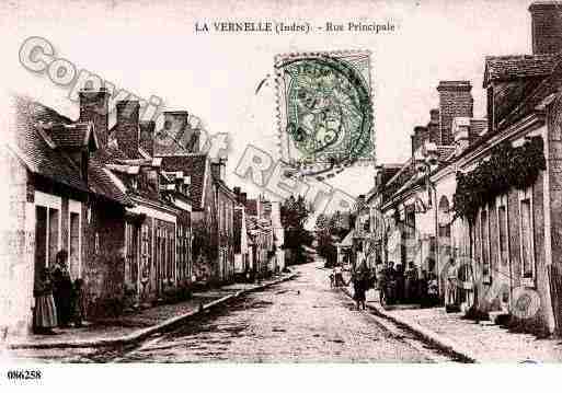 Ville de VERNELLE(LA), carte postale ancienne