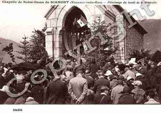 Ville de VESANCY, carte postale ancienne