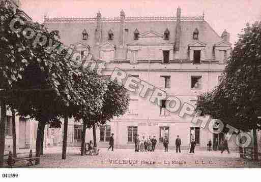 Ville de VILLEJUIF, carte postale ancienne Ville de VILLEJUIF, carte postale ancienne