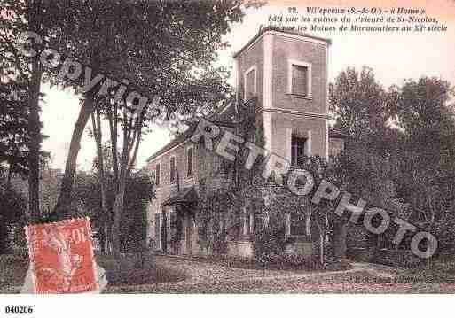 Ville de VILLEPREUX, carte postale ancienne