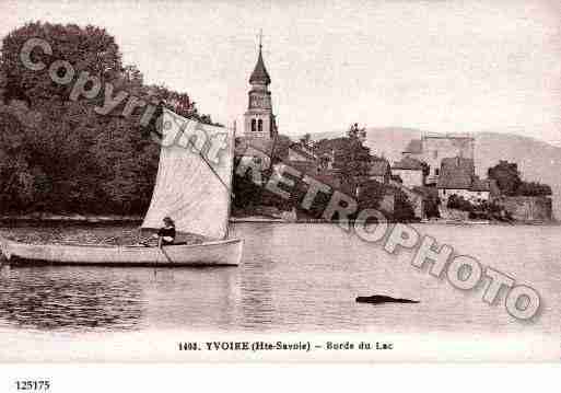 Ville de YVOIRE, carte postale ancienne Ville de YVOIRE, carte postale ancienne