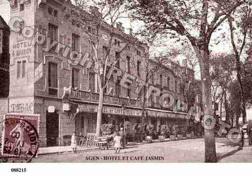 Ville de AGEN, carte postale ancienne