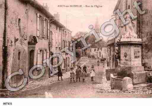 Ville de ANCYSURMOSELLE, carte postale ancienne