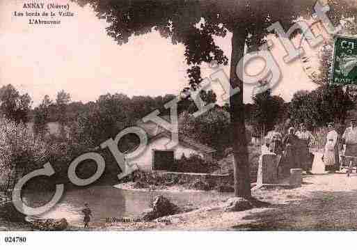 Ville de ANNAY, carte postale ancienne