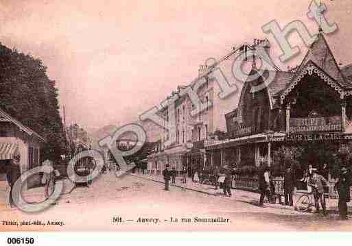 Ville de ANNECY, carte postale ancienne Ville de ANNECY, carte postale ancienne
