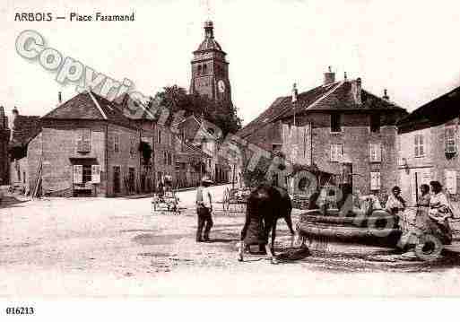 Ville de ARBOIS, carte postale ancienne