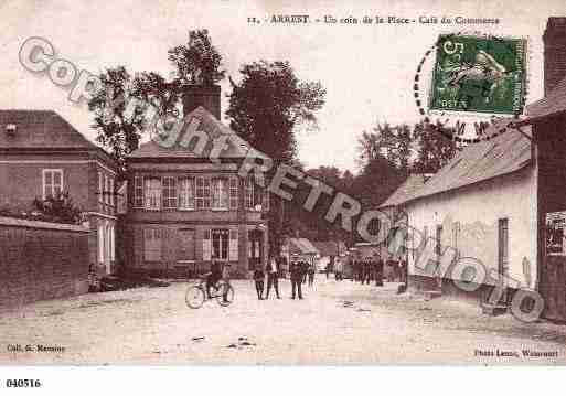 Ville de ARREST, carte postale ancienne