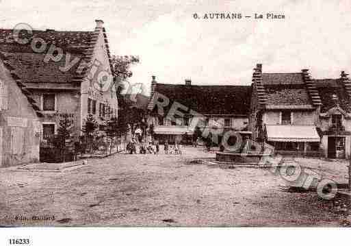 Ville de AUTRANS, carte postale ancienne