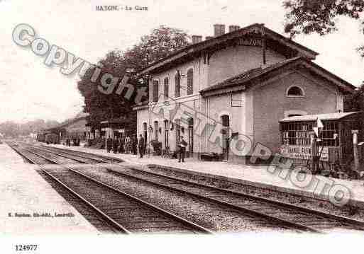 Ville de BAYON, carte postale ancienne