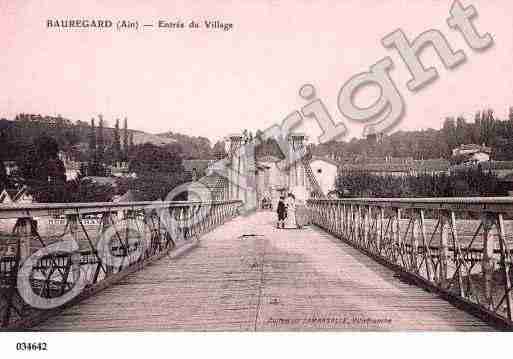 Ville de BEAUREGARD, carte postale ancienne