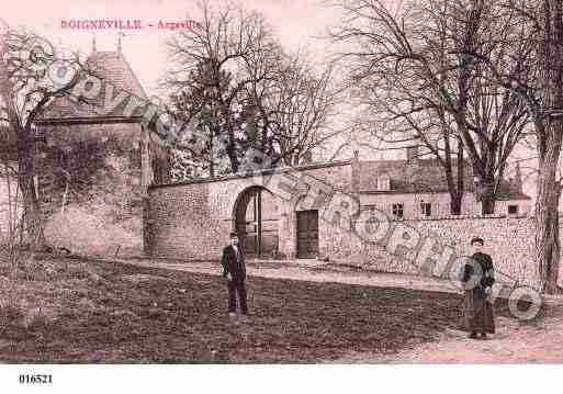 Ville de BOIGNEVILLE, carte postale ancienne