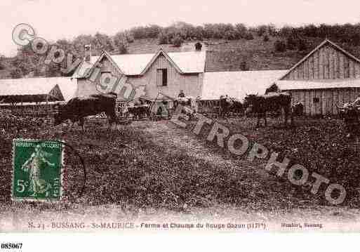 Ville de BUSSANG, carte postale ancienne