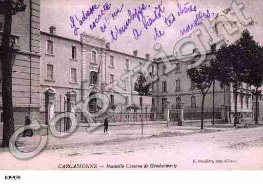 Ville de CARCASSONNE, carte postale ancienne