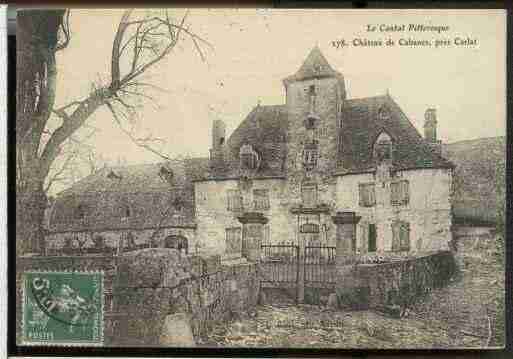 Ville de CARLAT, carte postale ancienne