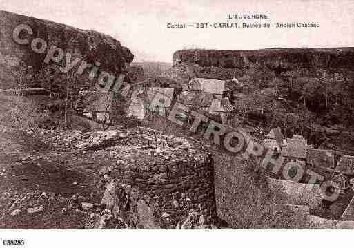 Ville de CARLAT, carte postale ancienne