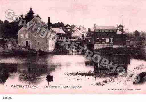 Ville de CARTIGNIES, carte postale ancienne