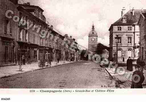 Ville de CHAMPAGNOLE, carte postale ancienne