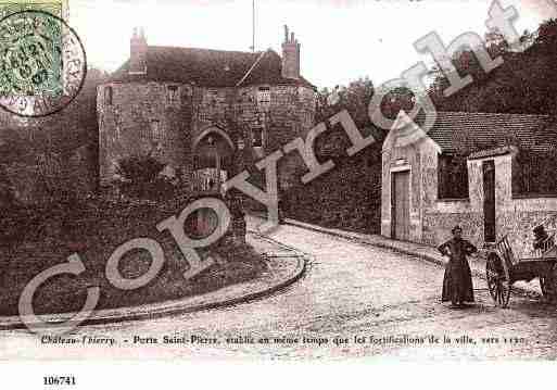 Ville de CHATEAUTHIERRY, carte postale ancienne