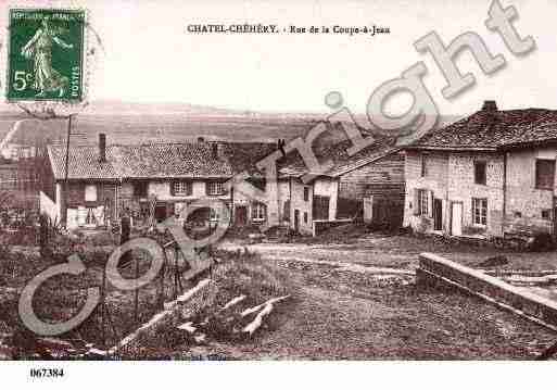 Ville de CHATEL, carte postale ancienne