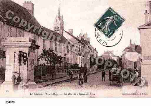 Ville de CHATELETENBRIE(LE), carte postale ancienne