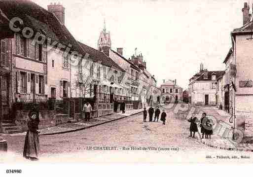 Ville de CHATELETENBRIE(LE), carte postale ancienne