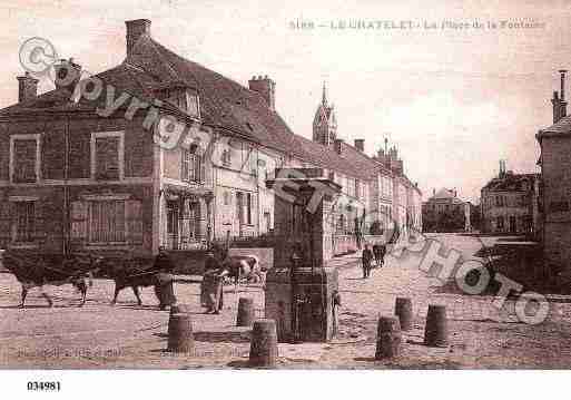 Ville de CHATELETENBRIE(LE), carte postale ancienne