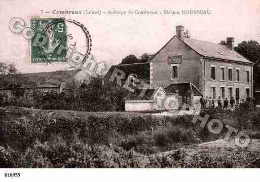 Ville de COMBREUX, carte postale ancienne