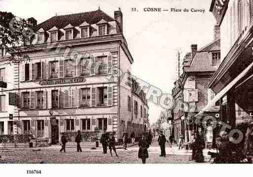 Ville de COSNESURLOIRE, carte postale ancienne