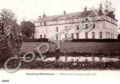 Ville de COUDRAYMONTCEAUX(LE), carte postale ancienne