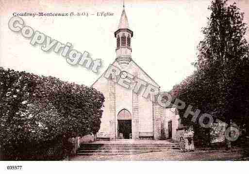 Ville de COUDRAYMONTCEAUX(LE), carte postale ancienne