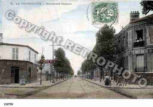 Ville de COURNEUVE(LA), carte postale ancienne