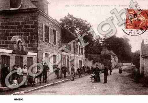 Ville de CUFFIES, carte postale ancienne