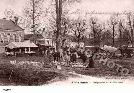 Ville de CURLU, carte postale ancienne