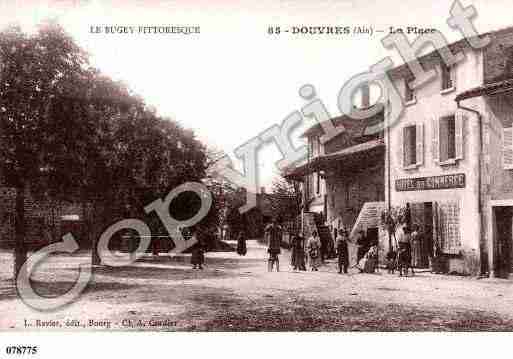 Ville de DOUVRES, carte postale ancienne