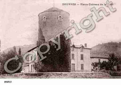 Ville de DOUVRES, carte postale ancienne