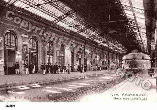 Ville de EVREUX, carte postale ancienne